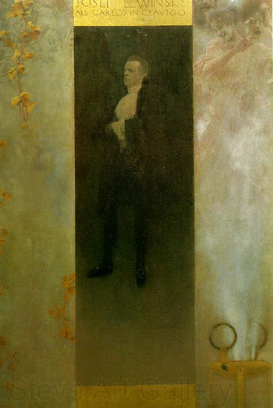 Gustav Klimt port lewinskyratt av josef